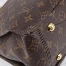 LOUIS VUITTON Monogram Pallas MM Hand Bag 2way Red M41175 LV Auth ep16689A-14