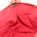 LOUIS VUITTON Monogram Pallas MM Hand Bag 2way Red M41175 LV Auth ep16689A-21