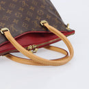 LOUIS VUITTON Monogram Pallas MM Hand Bag 2way Red M41175 LV Auth ep16689A-7