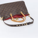 LOUIS VUITTON Monogram Pallas MM Hand Bag 2way Red M41175 LV Auth ep16689A-9