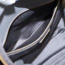 Miu Miu Matelasse Hand Bag Leather 2way Gray Gold Tone Auth ep16690V-26
