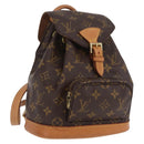 LOUIS VUITTON Monogram Montsouris PM Backpack M51137 LV Auth ep16691V-1