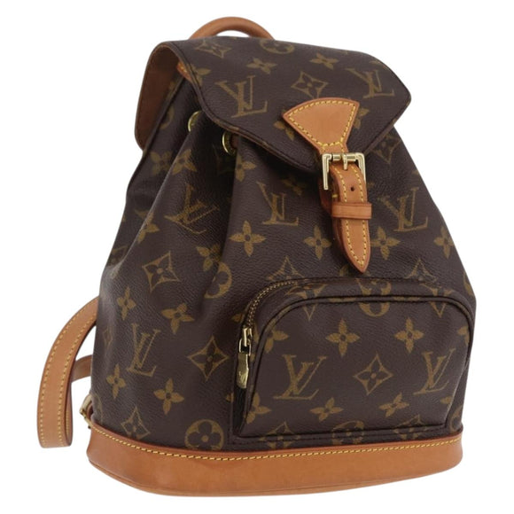 LOUIS VUITTON Monogram Montsouris PM Backpack M51137 LV Auth ep16691V