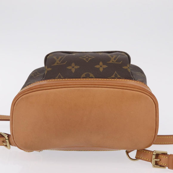 LOUIS VUITTON Monogram Montsouris PM Backpack M51137 LV Auth ep16691V