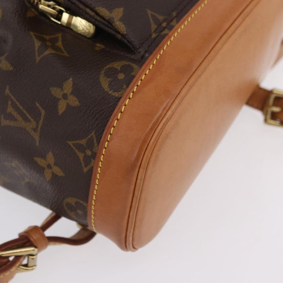 LOUIS VUITTON Monogram Montsouris PM Backpack M51137 LV Auth ep16691V