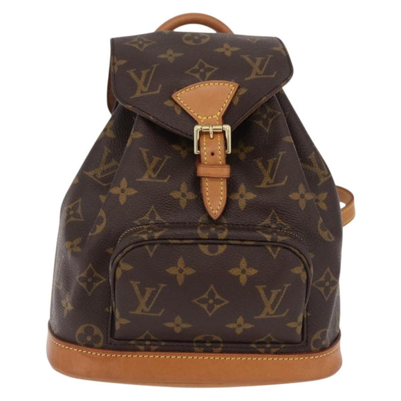 LOUIS VUITTON Monogram Montsouris PM Backpack M51137 LV Auth ep16691V