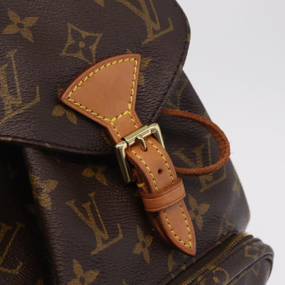 LOUIS VUITTON Monogram Montsouris PM Backpack M51137 LV Auth ep16691V