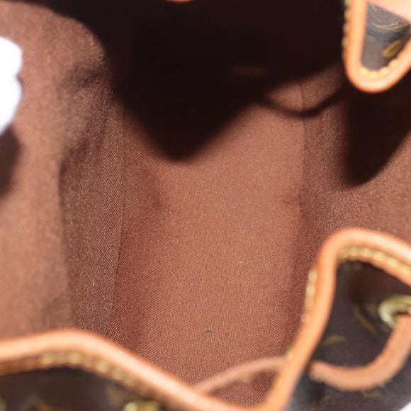 LOUIS VUITTON Monogram Montsouris PM Backpack M51137 LV Auth ep16691V