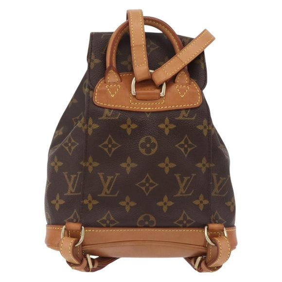 LOUIS VUITTON Monogram Montsouris PM Backpack M51137 LV Auth ep16691V