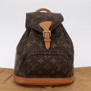LOUIS VUITTON Monogram Montsouris PM Backpack M51137 LV Auth ep16691V-33