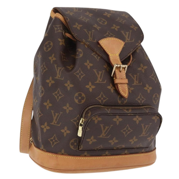 LOUIS VUITTON Monogram Montsouris MM Backpack M51136 LV Auth ep16694A