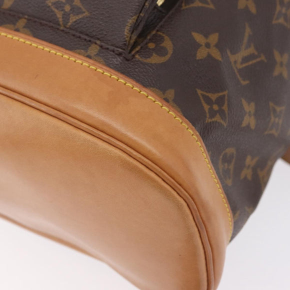 LOUIS VUITTON Monogram Montsouris MM Backpack M51136 LV Auth ep16694A