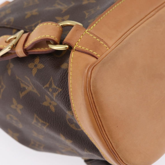 LOUIS VUITTON Monogram Montsouris MM Backpack M51136 LV Auth ep16694A