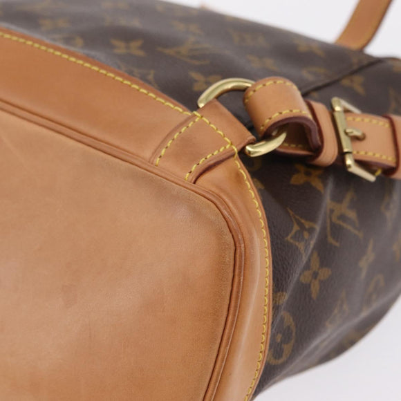 LOUIS VUITTON Monogram Montsouris MM Backpack M51136 LV Auth ep16694A