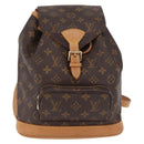 LOUIS VUITTON Monogram Montsouris MM Backpack M51136 LV Auth ep16694A-2