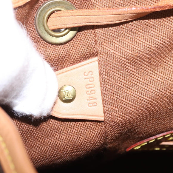 LOUIS VUITTON Monogram Montsouris MM Backpack M51136 LV Auth ep16694A