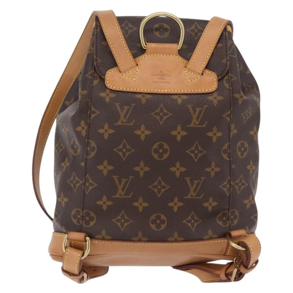 LOUIS VUITTON Monogram Montsouris MM Backpack M51136 LV Auth ep16694A