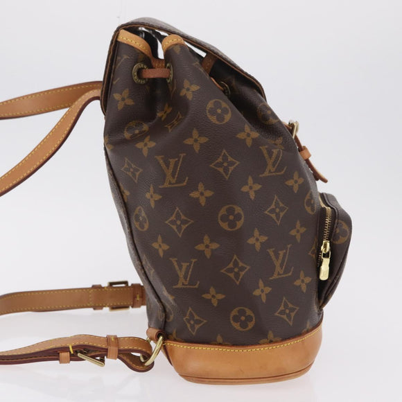 LOUIS VUITTON Monogram Montsouris MM Backpack M51136 LV Auth ep16694A