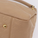 LOUIS VUITTON Monogram Empreinte Artsy MM Bag Beige M93449 LV Auth ep16696V-13