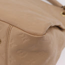 LOUIS VUITTON Monogram Empreinte Artsy MM Bag Beige M93449 LV Auth ep16696V-15