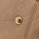 LOUIS VUITTON Monogram Empreinte Artsy MM Bag Beige M93449 LV Auth ep16696V-16