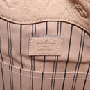 LOUIS VUITTON Monogram Empreinte Artsy MM Bag Beige M93449 LV Auth ep16696V-20