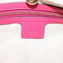 GUCCI Interlocking Soho Chain Tote Bag Leather Pink Gold 308982 Auth ep16700V-20
