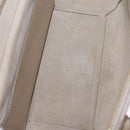CELINE Belt Bag Hand Bag Leather 2way Beige Gold Tone Auth ep16703V-11