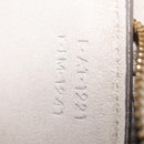 CELINE Belt Bag Hand Bag Leather 2way Beige Gold Tone Auth ep16703V-12