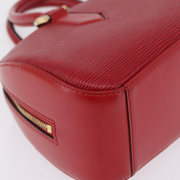 LOUIS VUITTON Epi Jasmine Hand Bag Red M52087 LV Auth ep16704V
