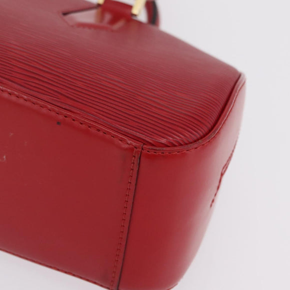 LOUIS VUITTON Epi Jasmine Hand Bag Red M52087 LV Auth ep16704V