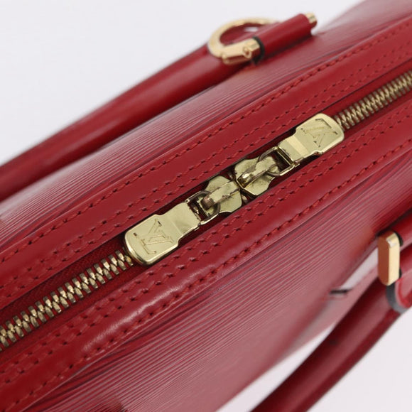 LOUIS VUITTON Epi Jasmine Hand Bag Red M52087 LV Auth ep16704V