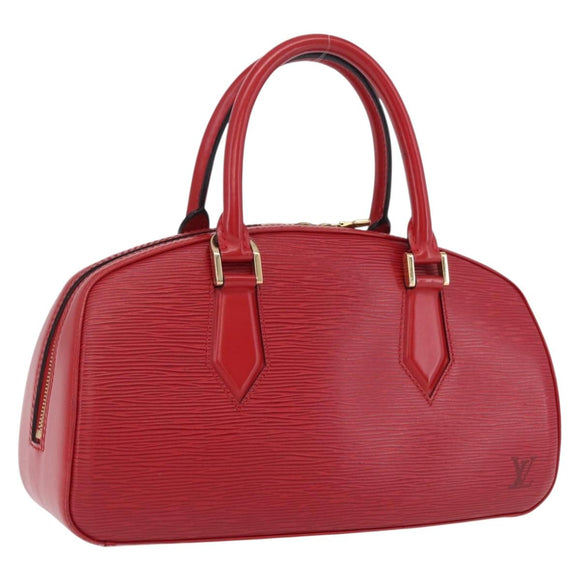 LOUIS VUITTON Epi Jasmine Hand Bag Red M52087 LV Auth ep16704V