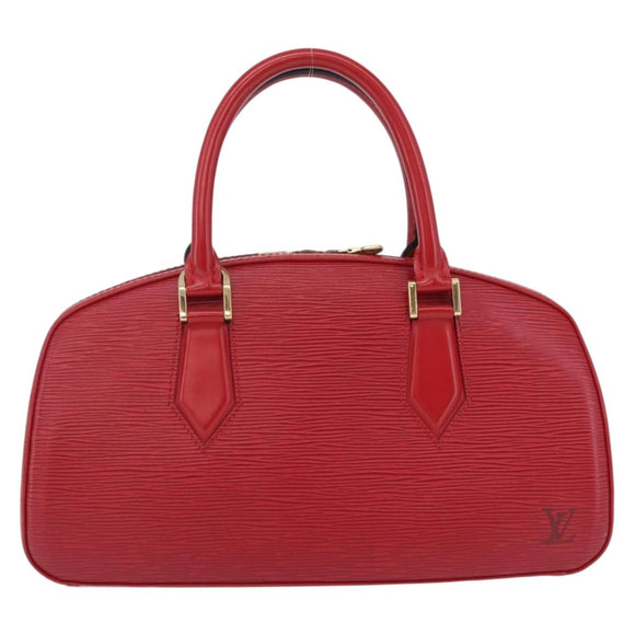 LOUIS VUITTON Epi Jasmine Hand Bag Red M52087 LV Auth ep16704V