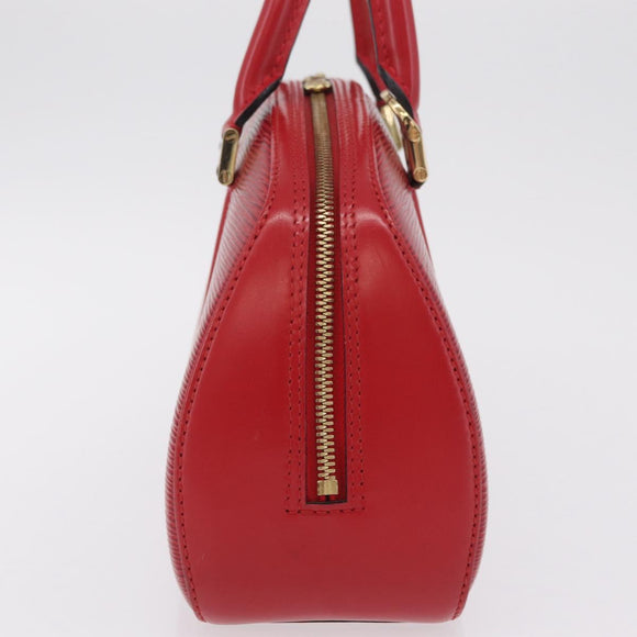LOUIS VUITTON Epi Jasmine Hand Bag Red M52087 LV Auth ep16704V
