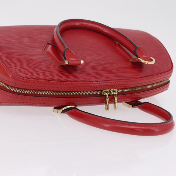 LOUIS VUITTON Epi Jasmine Hand Bag Red M52087 LV Auth ep16704V