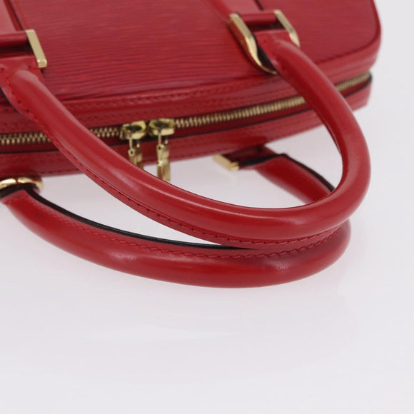 LOUIS VUITTON Epi Jasmine Hand Bag Red M52087 LV Auth ep16704V