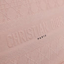 Christian Dior Book Tote Tote Bag Canvas Pink Auth ep16706M-18