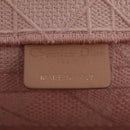 Christian Dior Book Tote Tote Bag Canvas Pink Auth ep16706M-19