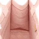 Christian Dior Book Tote Tote Bag Canvas Pink Auth ep16706M-21
