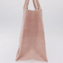 Christian Dior Book Tote Tote Bag Canvas Pink Auth ep16706M-4
