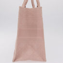 Christian Dior Book Tote Tote Bag Canvas Pink Auth ep16706M-5