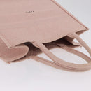 Christian Dior Book Tote Tote Bag Canvas Pink Auth ep16706M-7