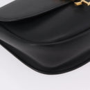 Saint Laurent Kaia Small Satchel Shoulder Bag Leather Black 634818 Auth ep16716V-13