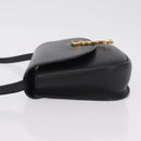 Saint Laurent Kaia Small Satchel Shoulder Bag Leather Black 634818 Auth ep16716V-6