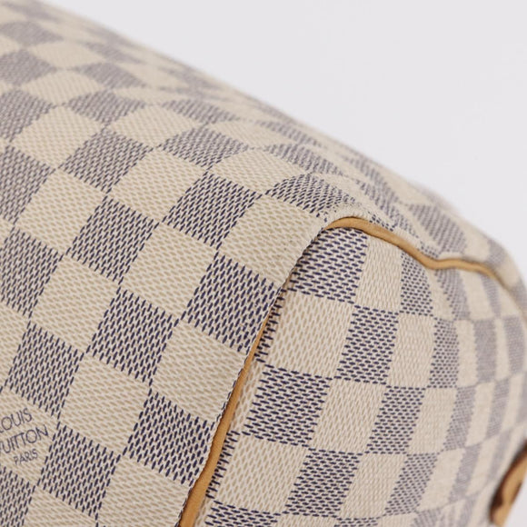 LOUIS VUITTON Damier Azur Speedy 25 Hand Bag N41534 LV Auth ep16724V