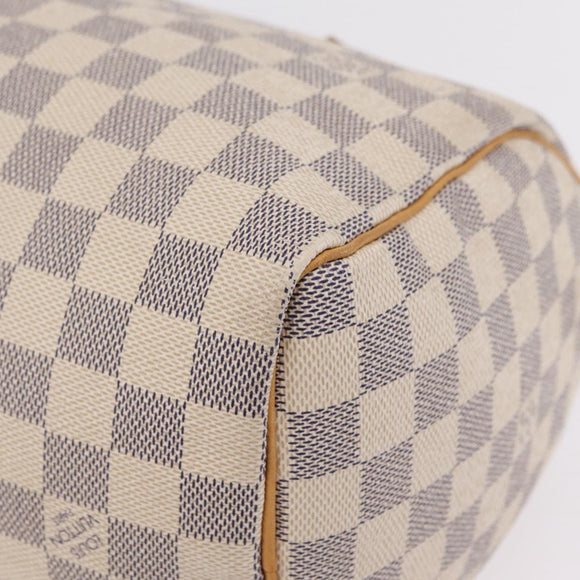LOUIS VUITTON Damier Azur Speedy 25 Hand Bag N41534 LV Auth ep16724V