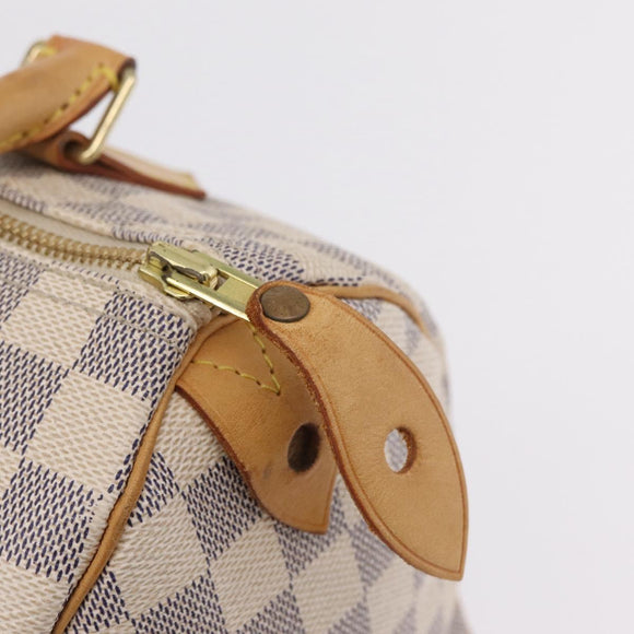 LOUIS VUITTON Damier Azur Speedy 25 Hand Bag N41534 LV Auth ep16724V