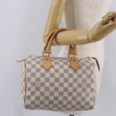 LOUIS VUITTON Damier Azur Speedy 25 Hand Bag N41534 LV Auth ep16724V-25