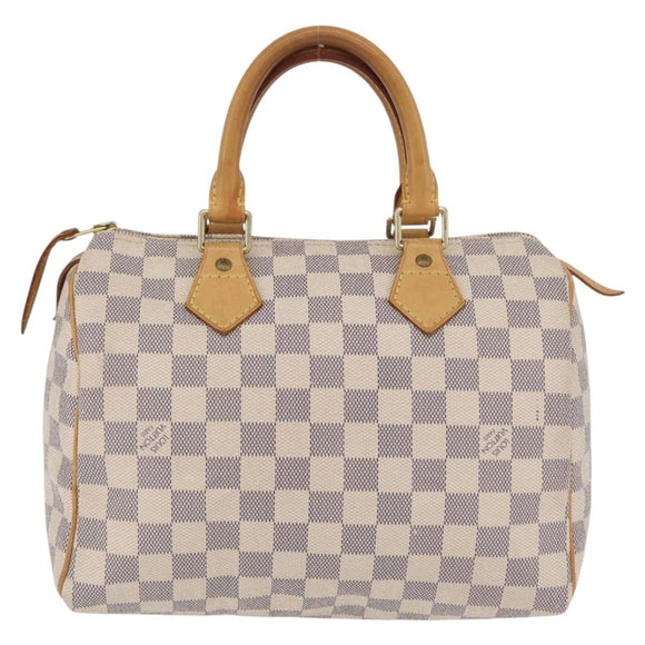 LOUIS VUITTON Damier Azur Speedy 25 Hand Bag N41534 LV Auth ep16724V